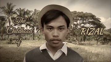 The Childhood of RIZAL (short film) | Divine Sivia