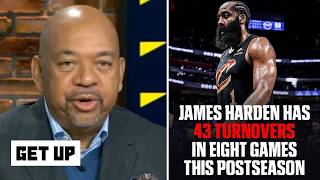 Get Up James Harden Is A Bum - Michael Wilbon On Cavs Game 1 Loss To Cade & Pistons
