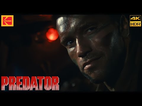 Predator (1987) You never were that smart Movie Clip 4K HDR10+ Kodak 2383 D55