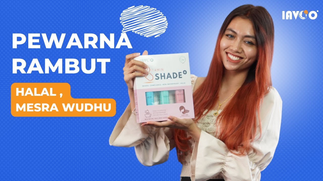 LAVOO Vitamin Shade Pewarna Rambut Halal (RUBY RED) YouTube