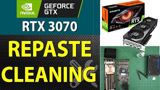 How To Repaste And Clean An Rtx 3070 Gigabyte Video Card Step By Step