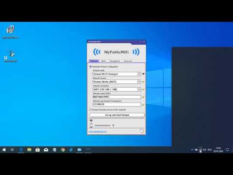 โปรแกรม wifi hotspot win7  New 2022  MyPublicWiFi Turn your computer into a Virtual WiFi Hotspot   with Firewall and Bandwidth Manager.