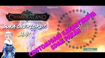 Mirip Overlord? Chimeraland - Kustomisasi Karakternya Gila Banget [Android/IOS/PC]
