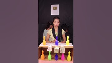 Match the colour bottle challenge 🎯 #game #shorts #funny #challenge