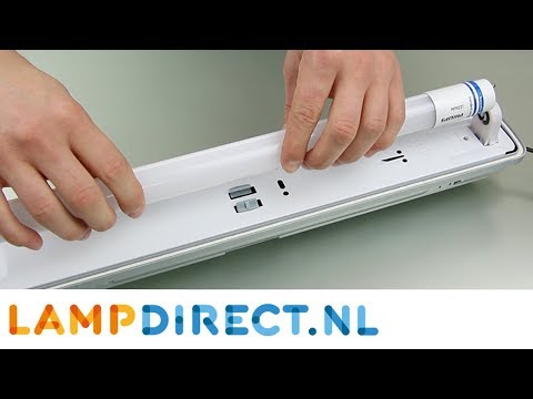 T8 TL Buis zonder starter vervangen door LED Buis (elektronisch VSA) | Lampdirect.nl