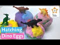 Hatching Dinosaur Eggs Easy Experiment For Kids | Science Experiments With Baking Soda And Vinegar