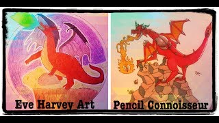Drawing a dragon - Collab with Pencil Connoisseur