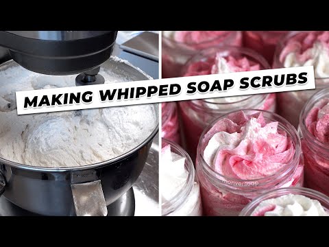 Making Whipped Soap Scrubs | MO River Soap