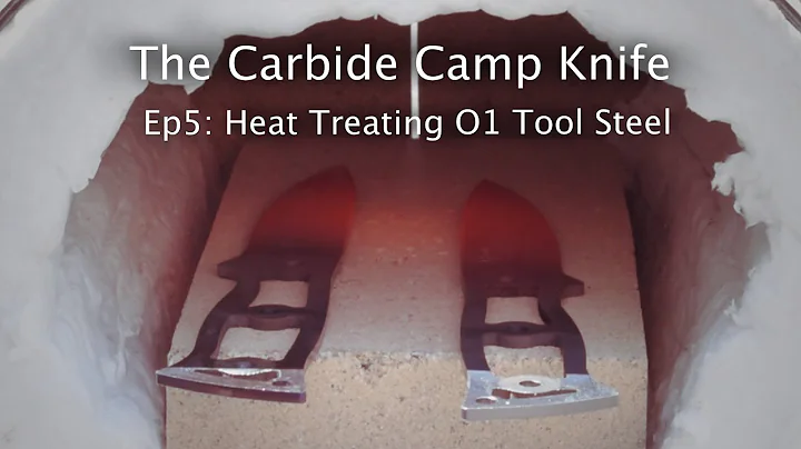 Engraving and Heat Treating Steel - Carbide Camp Knife Pt. 5