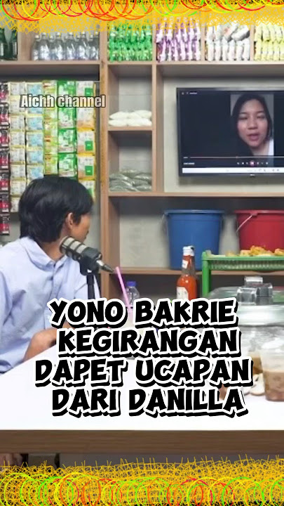 Yono jadi girang dapet ucapan dari danilla 😂 #pwk #prazteguh #yonobakrie #danillariyadi #lucu #fyp