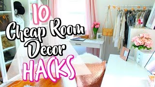 Inexpensive room decor life hacks you have to try! Spanish Channel: https://goo.gl/at2lKy Vlog Channel: http://www.youtube.com/