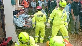 Bus Karyawan PT Vale Indonesia Terbalik di Wasuponda Luwu Timur