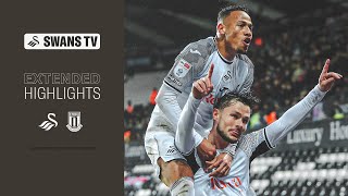 Swansea City V Stoke City Extended Highlights