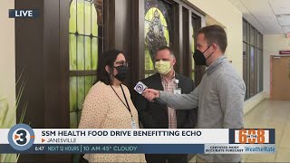 In the 608: SSM Health hosting food drive benefitting ECHO of Janesville