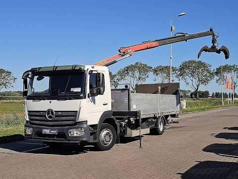 Film: Mercedes-Benz ATEGO 1221 PALFINGER ONLY127TKM — 2019 — prezentacja pojazdu