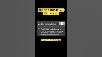 Tcs nqt 11 oct results updates #interview #tcs #tcsnqt #nqt #tcsnextstep #update#viral#job#jobspeak