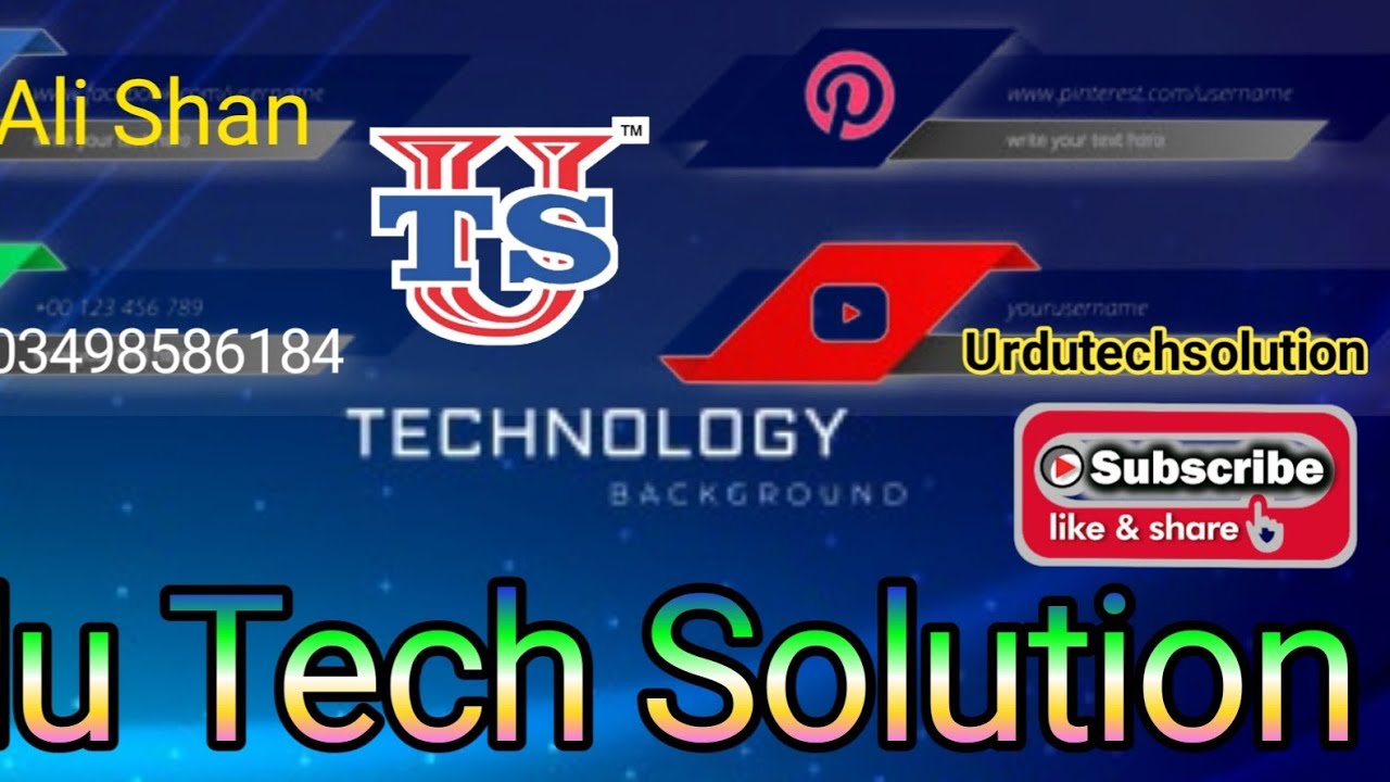 Urdutechsolution currency videos....