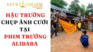 Hậu Trường Phỏng Vấn Buổi Chụp Ảnh Cưới tại Phim Trường Alibaba Hồ Chí Minh