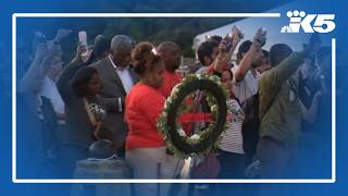 Candlelight vigil held in Seattle Center for lives lost after mass shooting