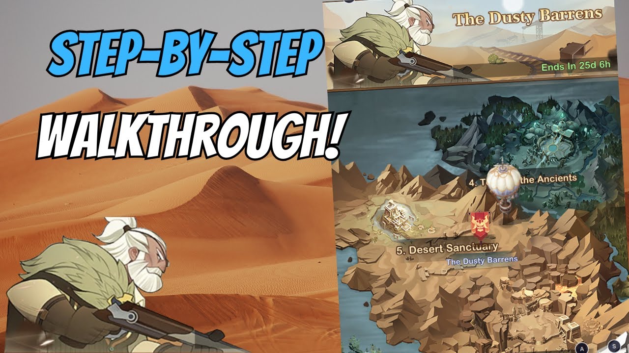 Dusty Barrens Walkthrough | AFK Arena