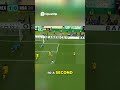 South Africa's Near Miss Alvarado's Shot Hits Post!