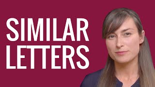Similar Letters | Ask a Hebrew Teacher