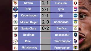 Today top football matches like Sevilla vs Osasuna and PSG vs Lyon || score prediction 