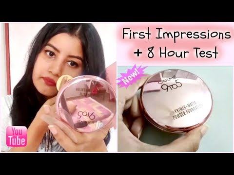 In this video, i have reviewed the newly launched lakme 9 to 5 primer + matte powder foundation. it is a 3 1 product - foundation concealer ...