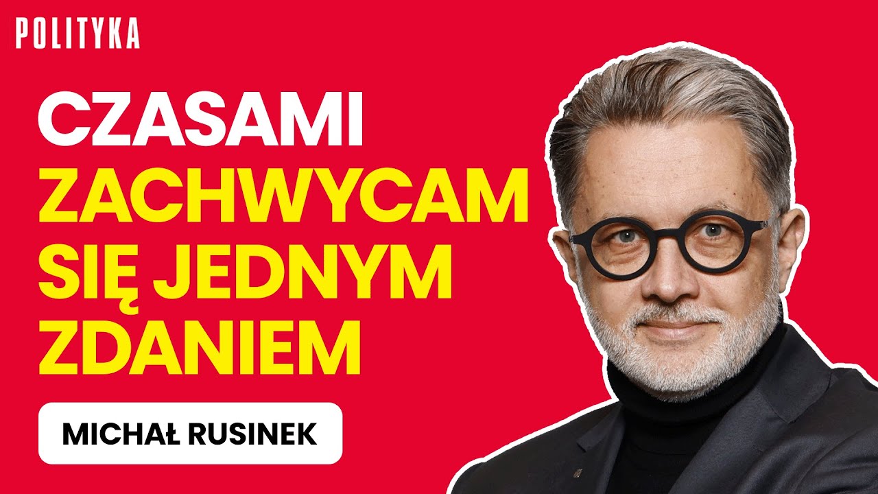 Jakim czytelnikiem jest Michał Rusinek? „Trochę literaturyzuję rzeczywistość” | Tygodnik Polityka