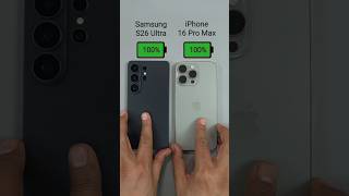 S26 Ultra Vs Iphone 16 Pro Max Battery Test
