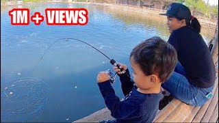 VIRAL❗️Anak Umur 3 Tahun Mancing Ikan Besar Dapat Terus! MVB EP #115