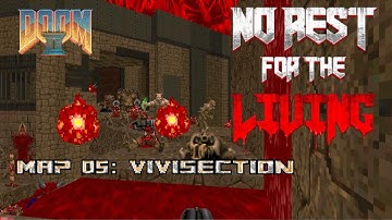 Doom 2: No Rest For The Living - Map 05: Vivisection - 100% (Ultra-Violence)