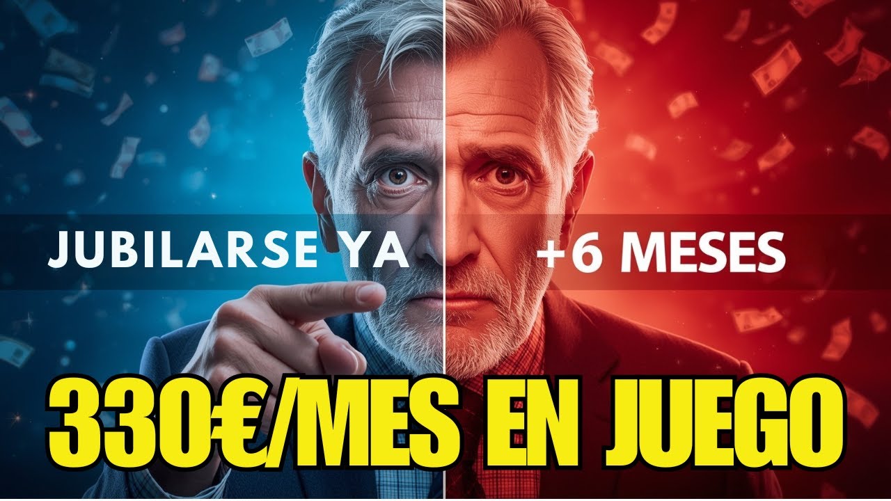 63 años: ¿Jubilarse YA o esperar 6 meses? La decisión que marca la diferencia