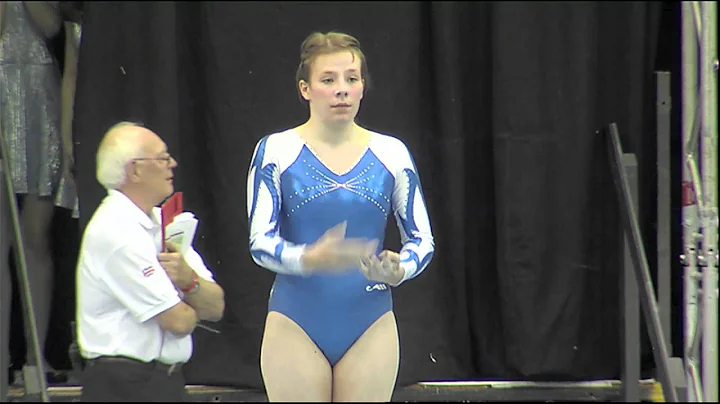 SILVER Deborah Gathercole  - 2012 British Tumbling Championships