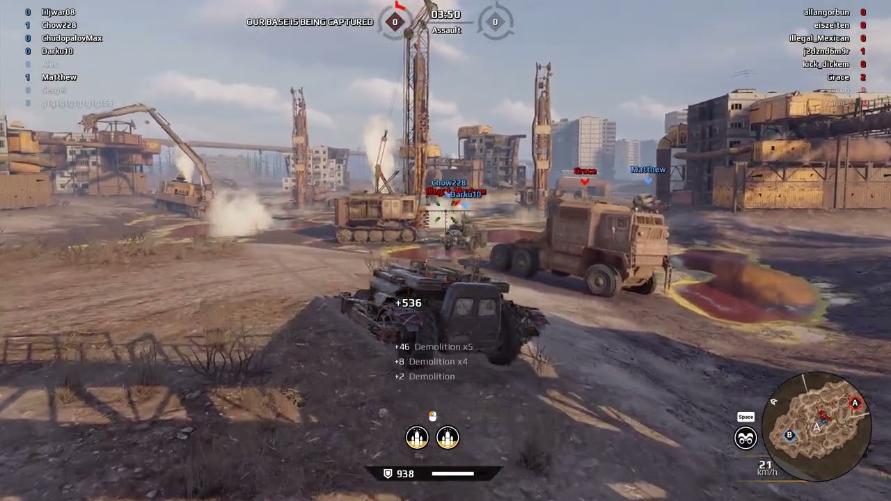 Crossout  2x Rare AC43 Rapier under 4k ps