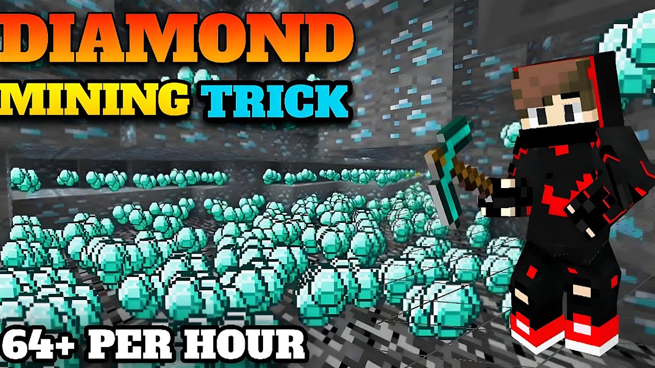 “Easiest Way to Find Diamonds in Minecraft PE 🔥 (Fast Method)” - YouTube