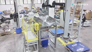 Syspex Column Palletizer & Bag Opening with 99.95% Emptying Ratio