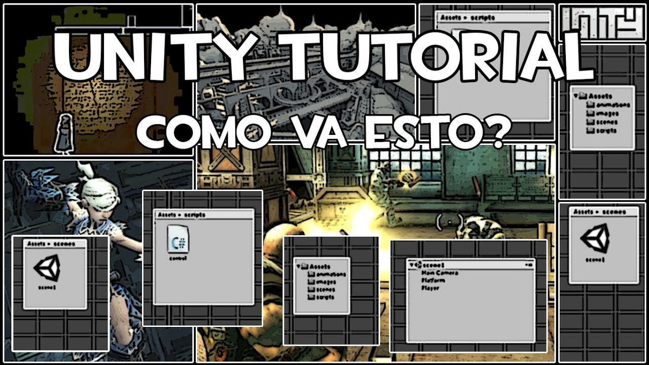 Unity - Tutorial - Explicación Básica - ¿Cómo funciona? - YouTube