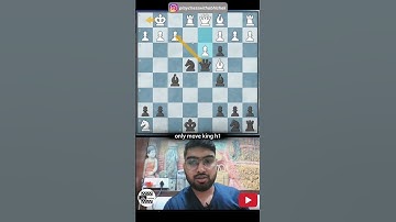 Smothered mate Puzzle #1 | PlayChessWithAbhishek #chess #playchess #chessindia