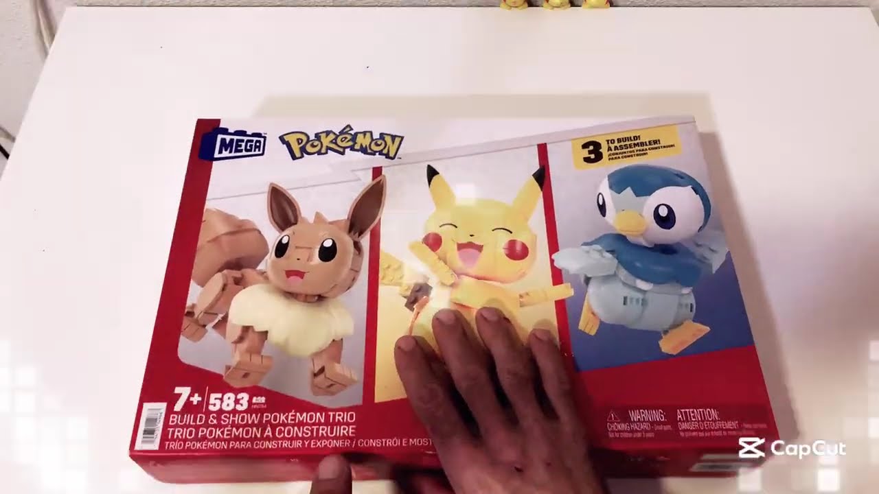 MEGA Eevee MEGA construx -EEVEE HNT94-02 . Similar a LEGO Pokemon