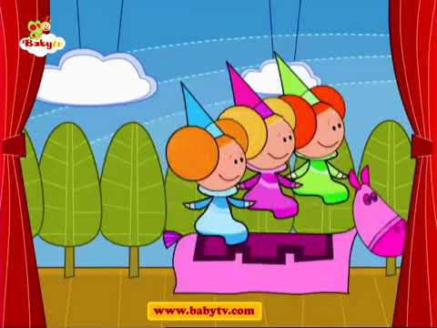 Nursery Rhymes London Bridge By Babytv Youtube