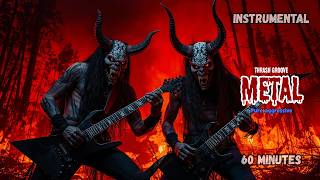 1 HOUR OF THRASH GROOVE METAL – HEAVY &amp; POWERFUL INSTRUMENTAL METAL MUSIC