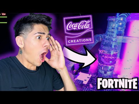 ¡ENCUENTRO LA COCA-COLA GIGANTE en LA ISLA CREADA EN FORTNITE Y PASA ESTO..! - [ANTRAX] ☣