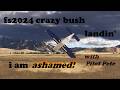FS2024 CRAZY BUSH LANDING IN THE KODIAK 100