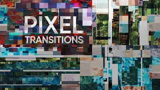 Pixel Transitions Premiere Pro Templates