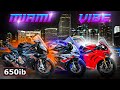 BMW M 1000 RR SPITS 🔥 Racing Ducati Panigale V4 R in Miami!