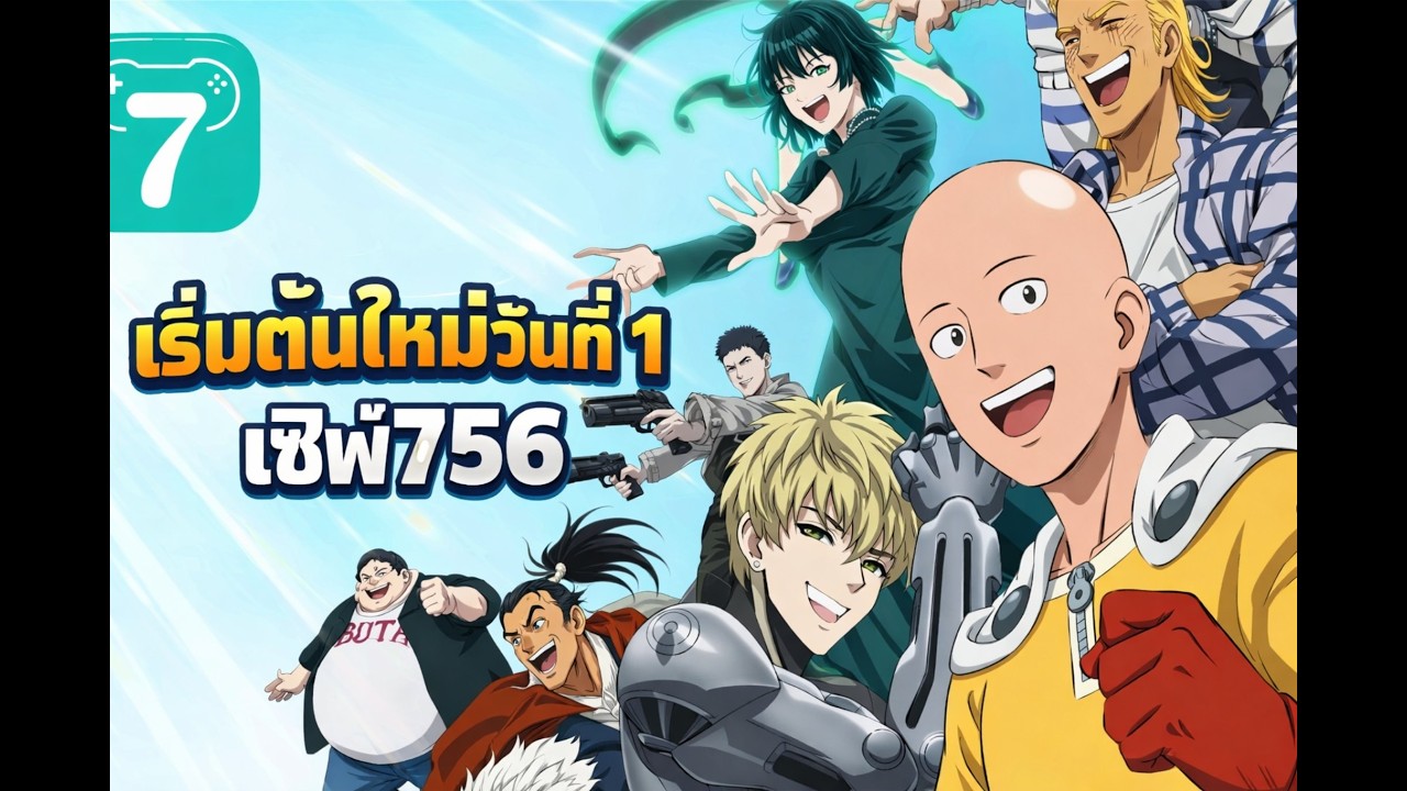 วันแรกใน Sv756!!   X7 Game One Punch Man The Strongest