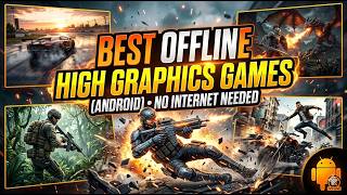 Best High Graphics Offline Android Games You MUST Play - Part 3 HiddenGames #Gameplay #YouTubeGaming