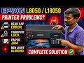 Epson L8050 L18050 printer |All Red light blinking problem Solutions |head Cap transportlock replace