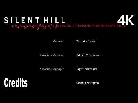 Silent Hill Townfall Credits 4K